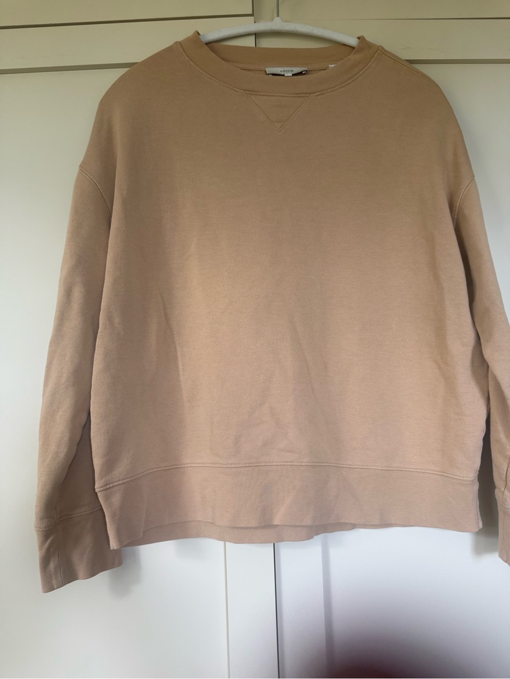 Vince Beige Crewneck Sweatshirt
